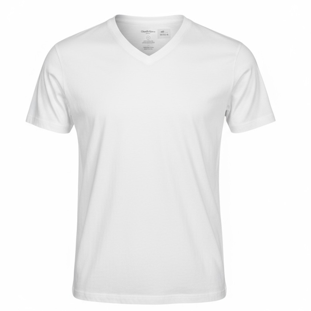 Goodfellow & Co Men’s White V-Neck Every Wear Tee Shirt Size Small – Preloved